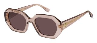 Óculos de sol Tommy Hilfiger TH 2155/S Rosa/Vermelho-Púrpura Retangular - 1