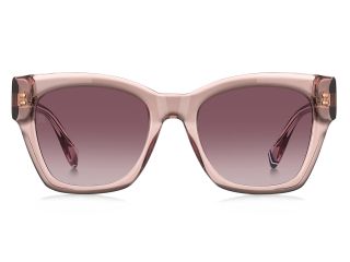 Óculos de sol Tommy Hilfiger TH 2156/S Rosa/Vermelho-Púrpura Borboleta - 2