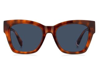 Óculos de sol Tommy Hilfiger TH 2156/S Castanho Borboleta - 2