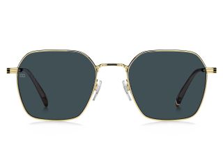 Óculos de sol Tommy Hilfiger TH 2133/S Dourados Retangular - 2