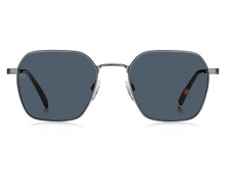 Óculos de sol Tommy Hilfiger TH 2133/S Preto Retangular - 2