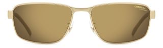 Óculos de sol Carrera C FLEX 09/G/S Dourados Retangular - 2