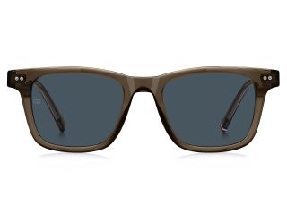 Óculos de sol Tommy Hilfiger TH 2127/S Castanho Retangular - 2