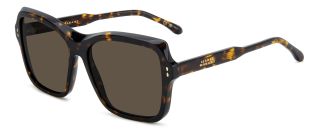 Óculos de sol ISABEL MARANT IM 0193/S Castanho Retangular - 1