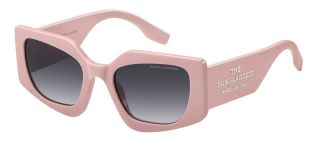 Óculos de sol Marc Jacobs MARC 774/S Rosa/Vermelho-Púrpura Retangular - 1
