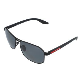 Óculos de sol Prada 0PS A53S Preto Aviador - 1