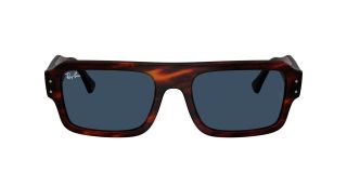 Óculos de sol Ray Ban 0RB4454 LUKAS Castanho Retangular - 2