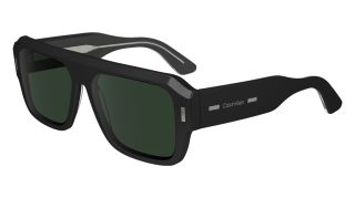 Óculos de sol Calvin Klein CK24501S Preto Retangular - 1