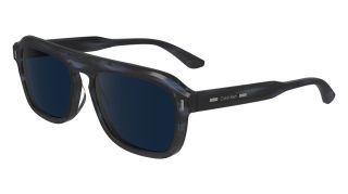 Óculos de sol Calvin Klein CK24504S Azul Retangular - 1