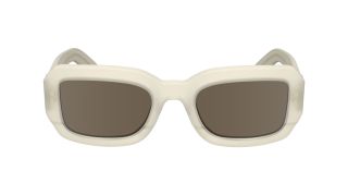 Óculos de sol Calvin Klein CK24511S Branco Retangular - 2