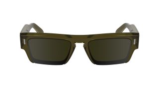 Óculos de sol Calvin Klein CK24532S Dourados Retangular - 2