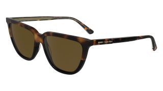 Óculos de sol Calvin Klein CK24537S Castanho Retangular - 1