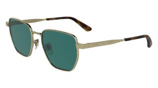 Óculos de sol Calvin Klein CK25100S Dourados Retangular - 1