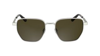 Óculos de sol Calvin Klein CK25100S Prateados Retangular - 2