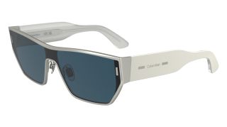 Óculos de sol Calvin Klein CK25102S Prateados Retangular - 1