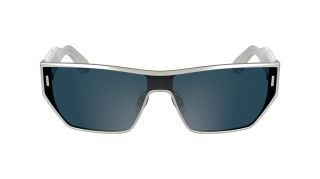 Óculos de sol Calvin Klein CK25102S Prateados Retangular - 2