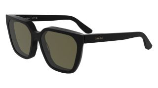 Óculos de sol Calvin Klein CK25500S Preto Retangular - 1