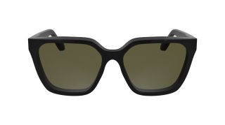 Óculos de sol Calvin Klein CK25500S Preto Retangular - 2
