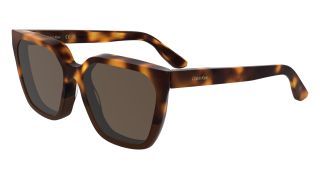 Óculos de sol Calvin Klein CK25500S Castanho Retangular - 1