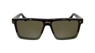 Óculos de sol Calvin Klein CK25501S Castanho Retangular - 2