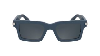 Óculos de sol Calvin Klein CK25503S Azul Retangular - 2
