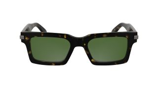 Óculos de sol Calvin Klein CK25503S Castanho Retangular - 2