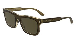Óculos de sol Calvin Klein CK25506S Castanho Retangular - 1