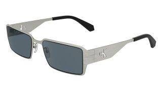 Óculos de sol Calvin Klein CKJ24206S Prateados Retangular - 1