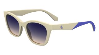 Óculos de sol Calvin Klein CKJ24303S Branco Retangular - 1
