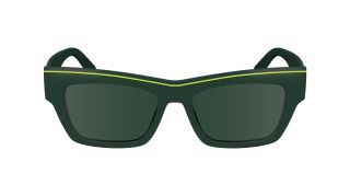 Óculos de sol Calvin Klein CKJ24602S Verde Retangular - 2