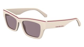 Óculos de sol Calvin Klein CKJ24602S Rosa/Vermelho-Púrpura Retangular - 1
