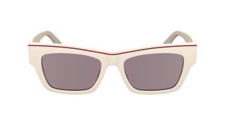 Óculos de sol Calvin Klein CKJ24602S Rosa/Vermelho-Púrpura Retangular - 2