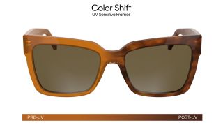Óculos de sol Calvin Klein CKJ24606S Castanho Retangular - 2