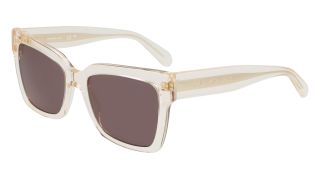 Óculos de sol Calvin Klein CKJ24606S Rosa/Vermelho-Púrpura Retangular - 1