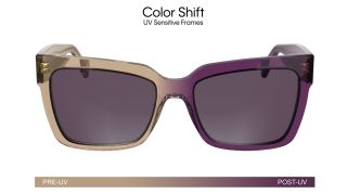 Óculos de sol Calvin Klein CKJ24606S Castanho Retangular - 2