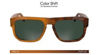Óculos de sol Calvin Klein CKJ24607S Castanho Retangular - 2