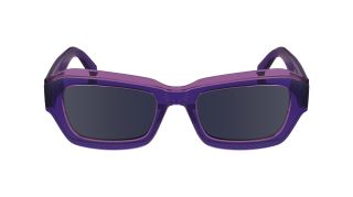 Óculos de sol Calvin Klein CKJ24608S Lilás Retangular - 2