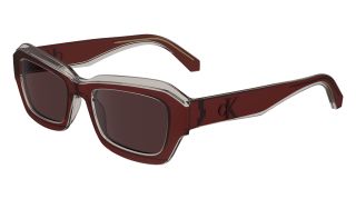 Óculos de sol Calvin Klein CKJ24608S Vermelho Retangular - 1