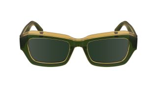 Óculos de sol Calvin Klein CKJ24608S Verde Retangular - 2