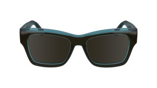 Óculos de sol Calvin Klein CKJ24609S Castanho Retangular - 2