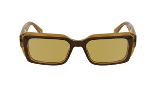 Óculos de sol Calvin Klein CKJ24620S Dourados Retangular - 2