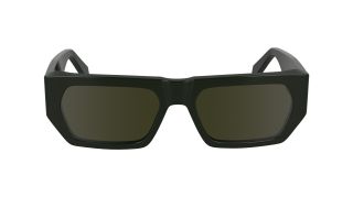 Óculos de sol Calvin Klein CKJ24625S Verde Retangular - 2