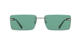 Óculos de sol Calvin Klein CKJ25206S Dourados Retangular - 2