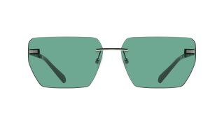 Óculos de sol Calvin Klein CKJ25207S Verde Retangular - 2