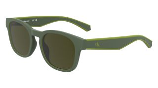 Óculos de sol Calvin Klein CKJ25300S Verde Retangular - 1