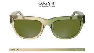 Óculos de sol Calvin Klein CKJ25600S Amarelo Borboleta - 2