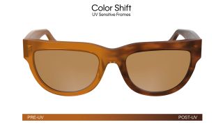 Óculos de sol Calvin Klein CKJ25600S Castanho Borboleta - 2