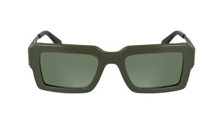 Óculos de sol Calvin Klein CKJ25606S Verde Retangular - 2