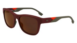 Óculos de sol Lacoste L6043S Grená Retangular - 1
