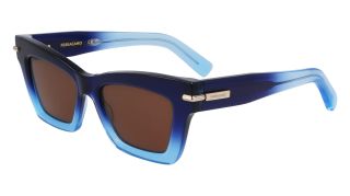 Óculos de sol SALVATORE FERRAGAMO SF2031S Transparente Retangular - 1